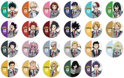 ヒロアカスタッフ装着缶バッジ