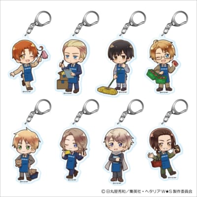 『ヘタリア World★Stars』トレーディングアクリルキーホルダー