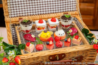 ガーデンバスケットアフタヌーン バスケット内スイーツ