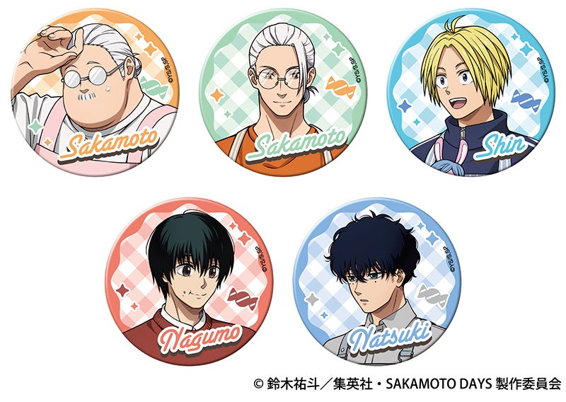 SAKAMOTO DAYS キャラバッジコレクション 全5種
