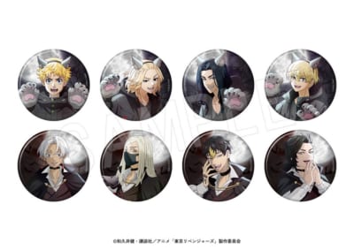 東京リベンジャーズ Autumn Night ver. トレーディンググリッター缶バッジ TypeA 全8種