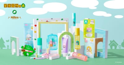 どうぶつの森 Mitea ORGANIC コレクション イメージ
