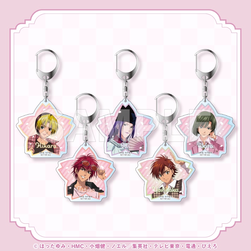 ヒカルの碁 20連特典 アクリルキーホルダー 全5種