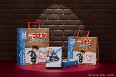 劇場版『名探偵コナン ハイウェイの堕天使』×横浜バニラ コラボパッケージとショッパー