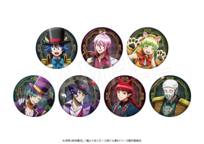 トレーディンググリッター缶バッジ Demons Circus ver. 全7種