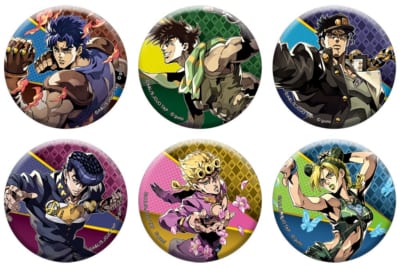 ジョジョの奇妙な冒険 オラオラオーバードライブ キャラバッジコレクション 全6種
