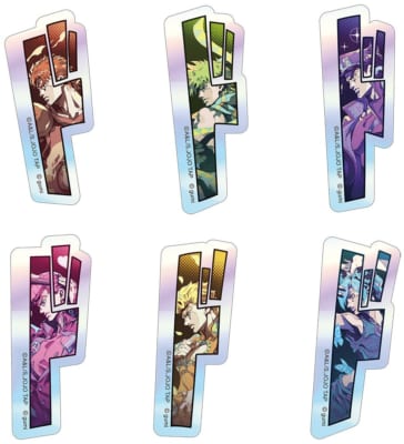 ジョジョの奇妙な冒険 オラオラオーバードライブ ホログラムステッカー 全6種