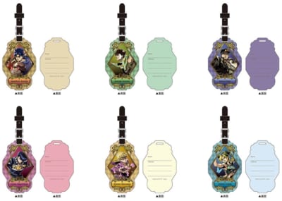 ジョジョの奇妙な冒険 オラオラオーバードライブ ラゲッジタグ 全6種
