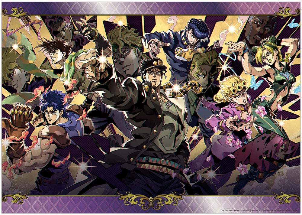 ジョジョの奇妙な冒険 オラオラオーバードライブ メタルポスター