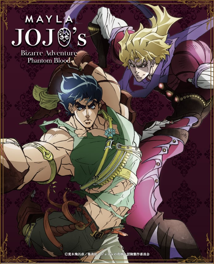 『ジョジョの奇妙な冒険 ファントムブラッド』×MAYLAコラボパンプスが発売決定！ジョナサン＆ディオモデルの美しすぎるシューズオブジェ