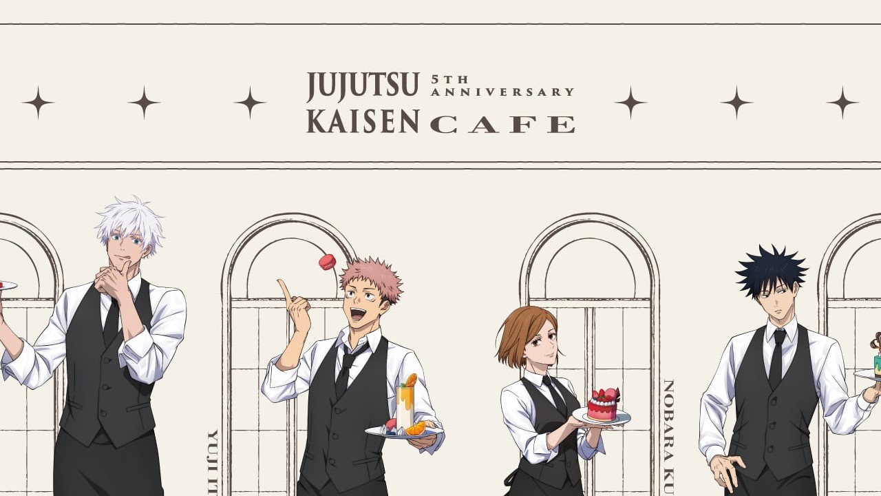 『呪術廻戦』×スイーツパラダイス5周年カフェのメニュー＆グッズ全情報公開！限定スイーツセットやキャラモチーフのフードが登場