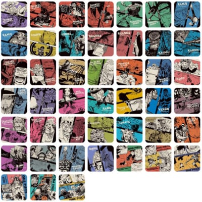 ONE PIECE アートコースター第5弾 全45種