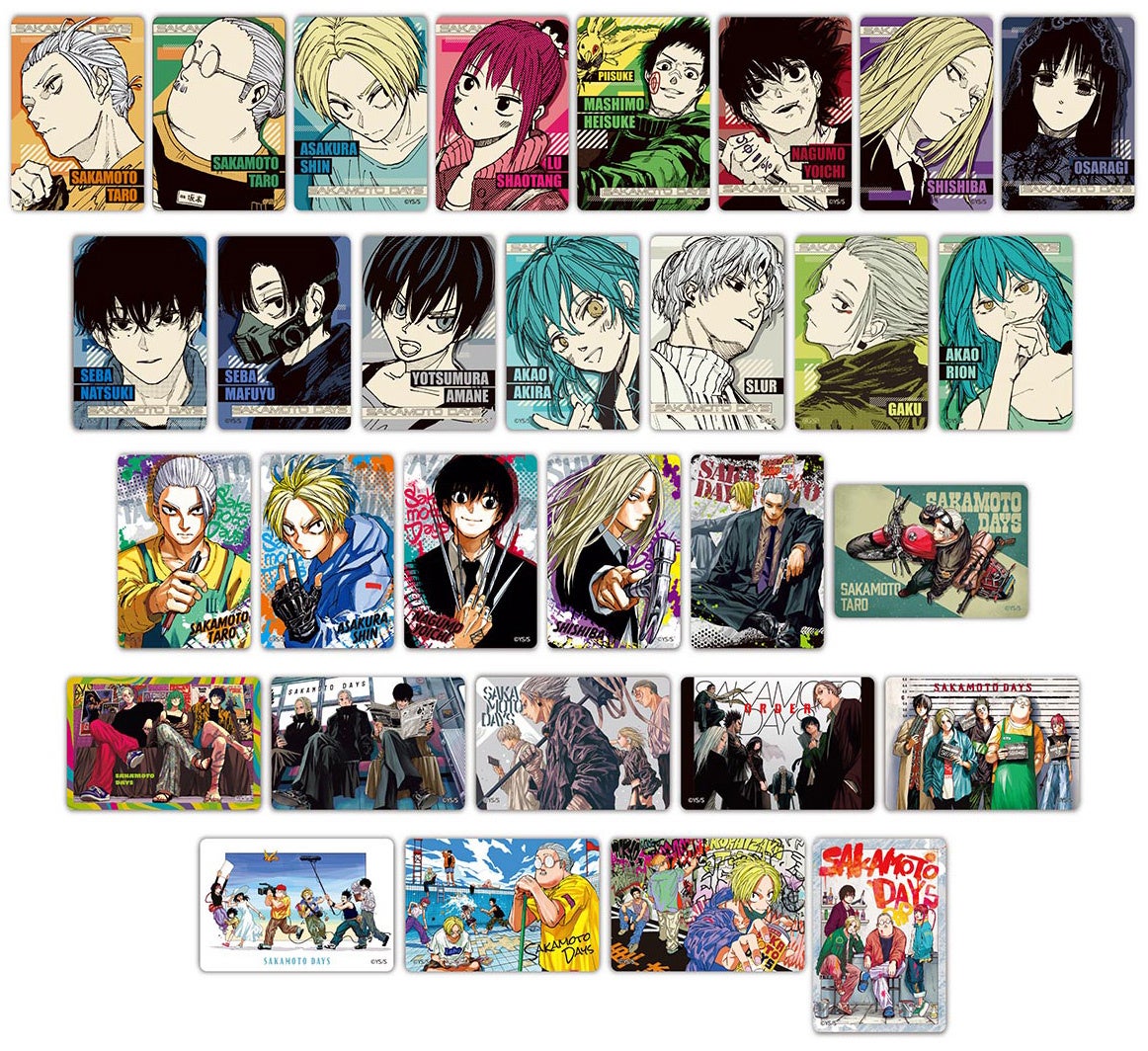 SAKAMOTO DAYS マグネットステッカーコレクション第1弾 全30種