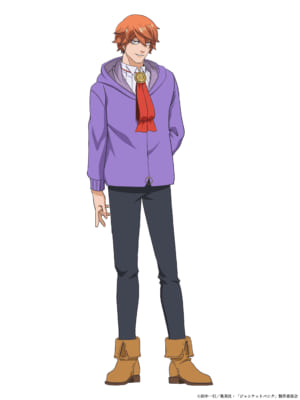 TVアニメ『ジャンケットバンク』真経津 晨キャラクタービジュアル