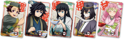 鬼滅の刃×宅麺 描き下ろしイラストカード(宅麺)