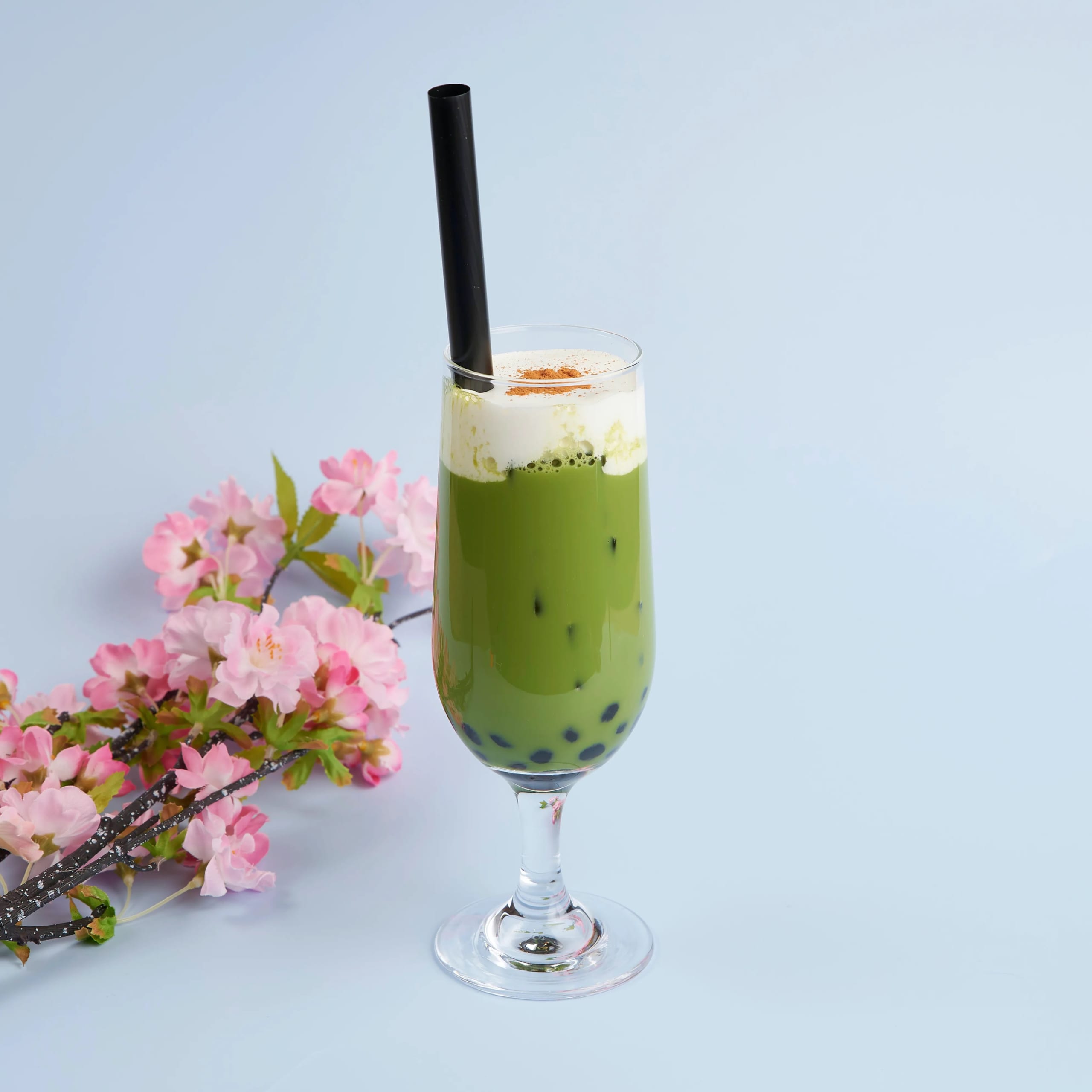 猫猫の抹茶ラテ