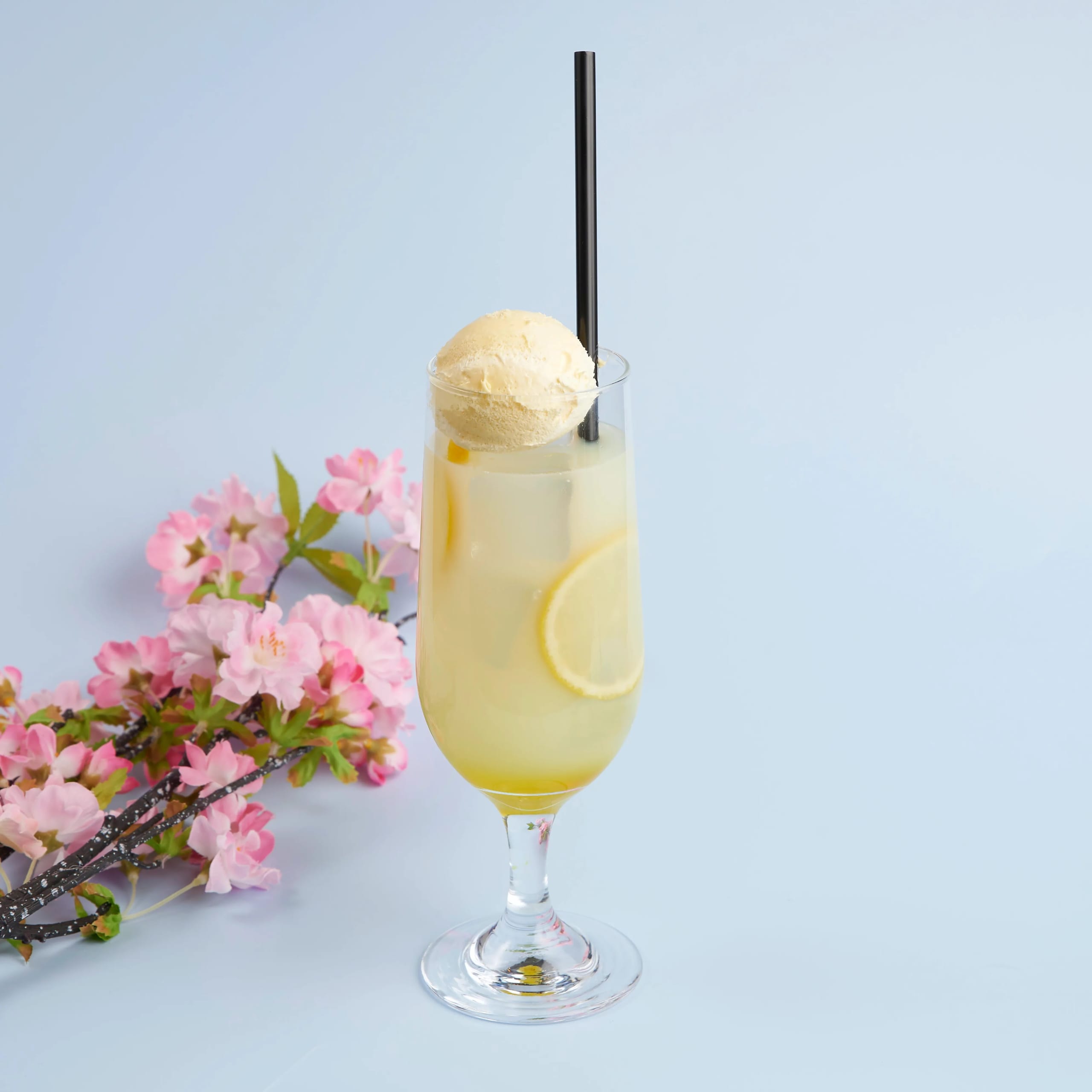 小蘭のホワイトレモンフロート