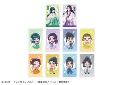 薬屋のひとりごと コラボグッズ トレーディング缶バッジ