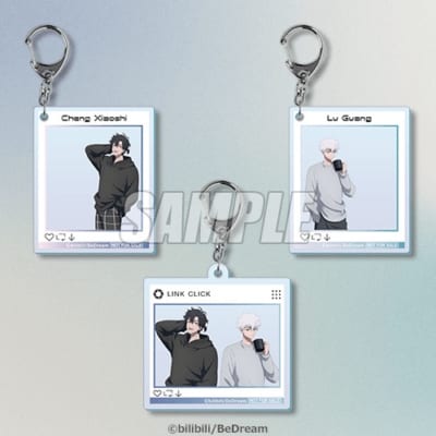 20連特典 SNS風アクリルキーホルダー 全3種