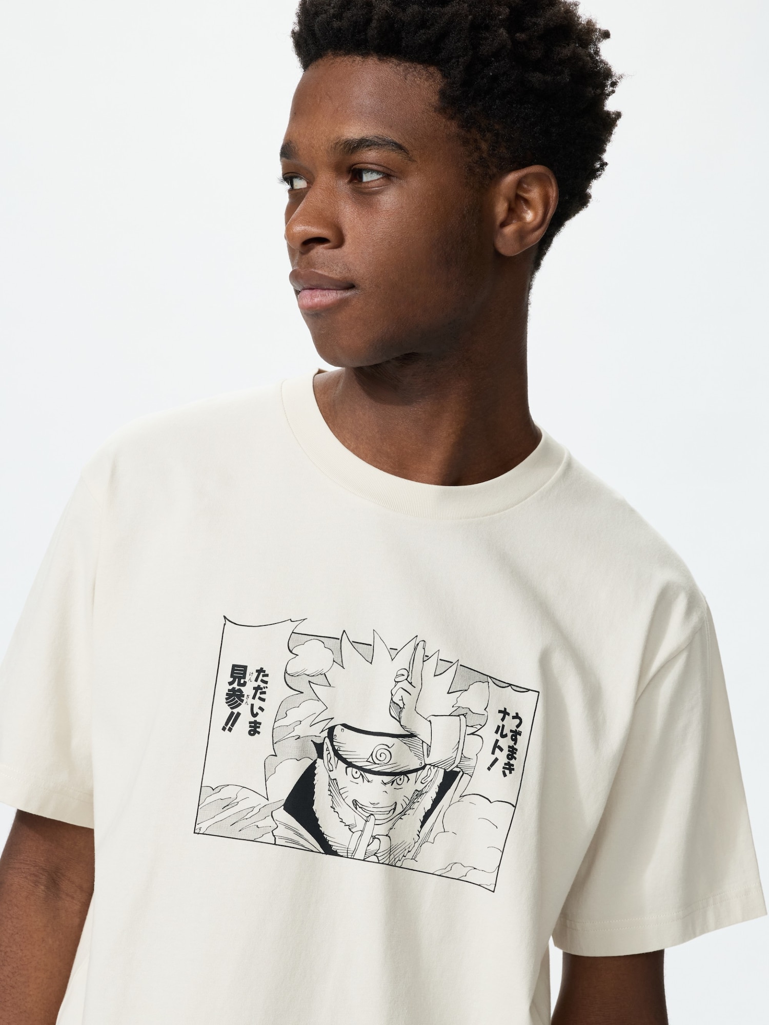 マンガUT 集英社創業100周年 NARUTO Tシャツ NATURAL