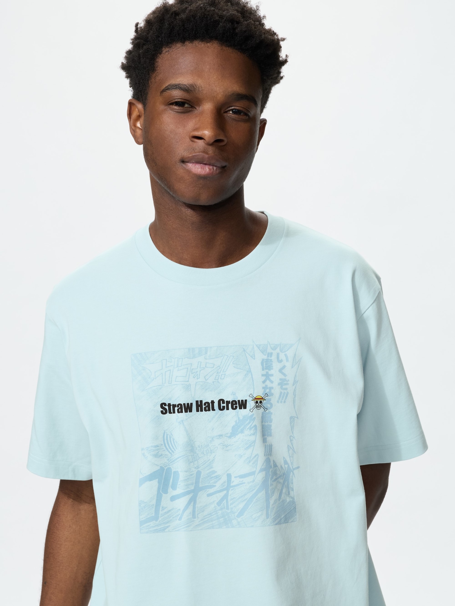 マンガUT 集英社創業100周年 ONE PIECE Tシャツ BLUE