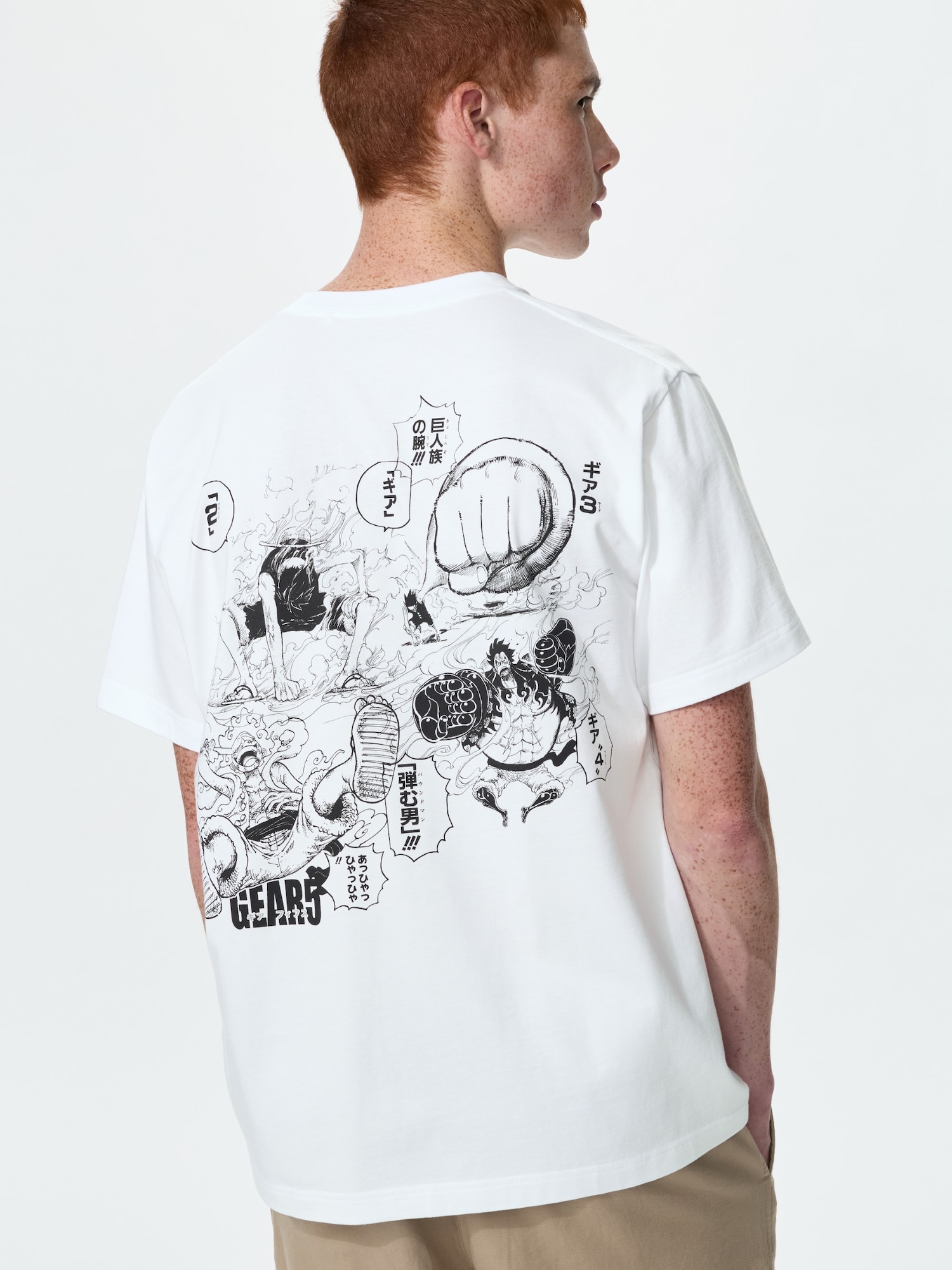 マンガUT 集英社創業100周年 ONE PIECE Tシャツ WHITE