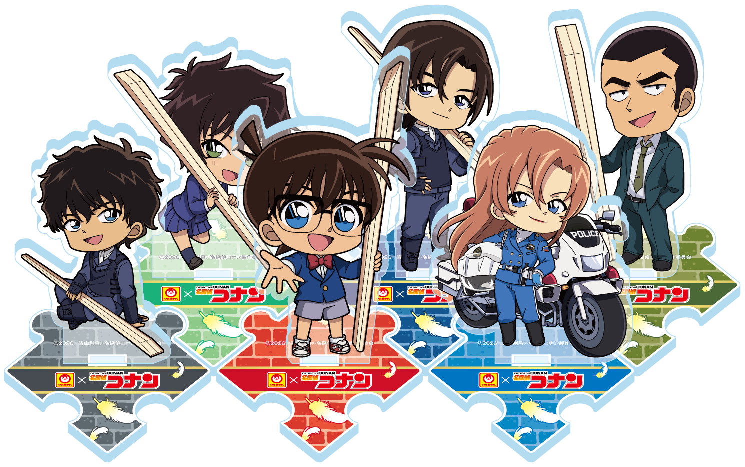 ピースの共鳴コース賞品 つながるアクスタ6体セット