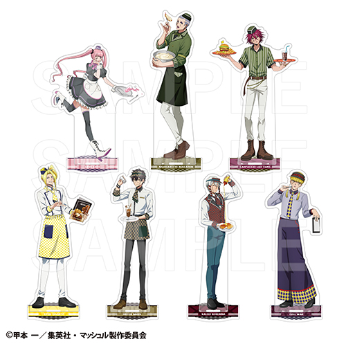 マッシュル×E-DINER アクリルスタンド全7種