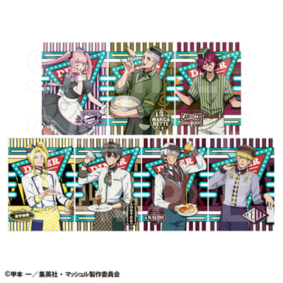 マッシュル×E-DINER トレーディングカード全7種