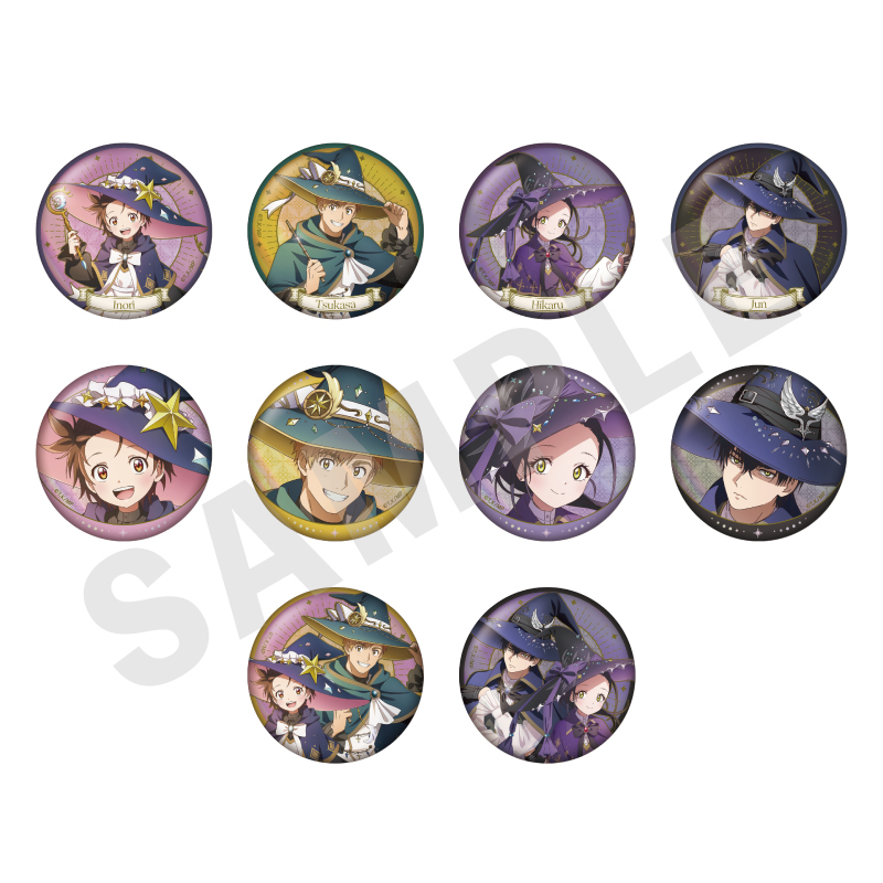 『メダリスト』POP UP SHOP トレーディングキラキラ缶バッジ 魔法使いver.