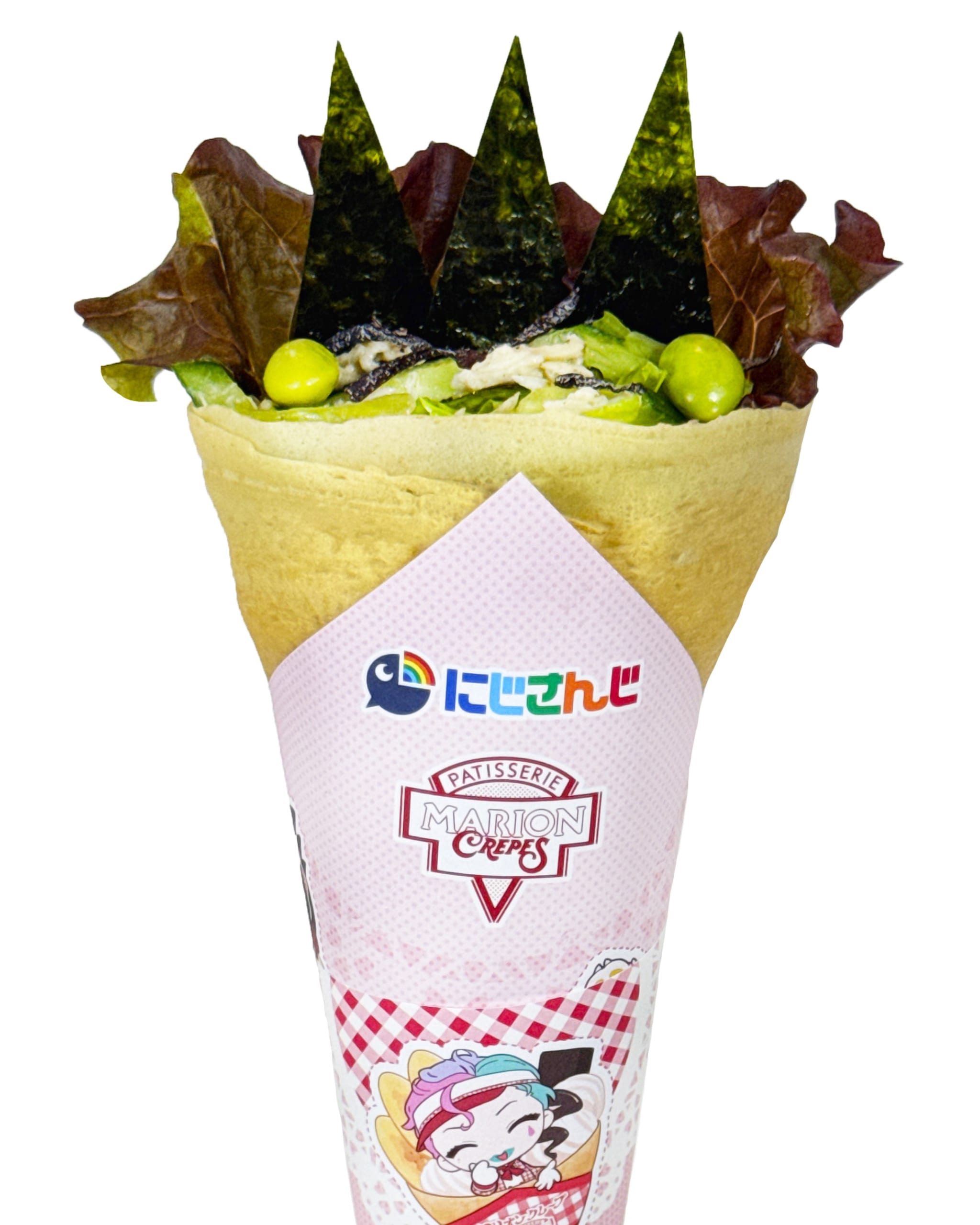 花畑チャイカ コラボクレープ