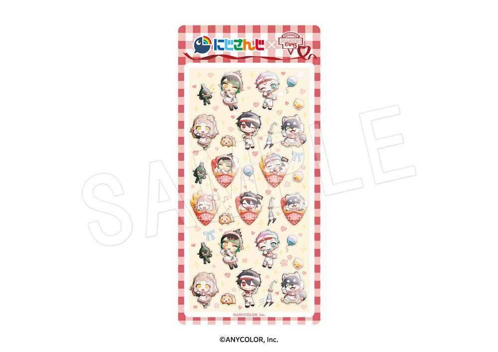 にじさんじ×マリオンクレープ ぷくっとグミシール