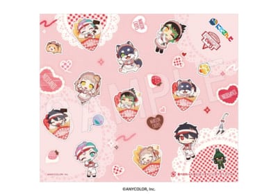 にじさんじ×マリオンクレープ クレープ巻紙 ミニキャラver