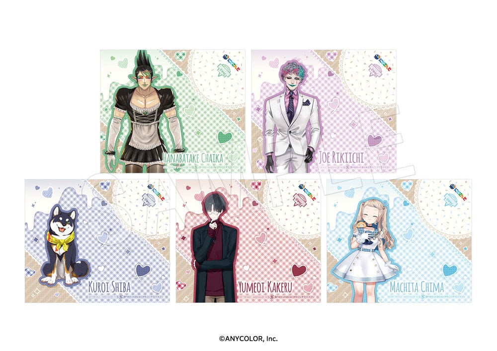 にじさんじ×マリオンクレープ ノベルティ巻紙 制服ver