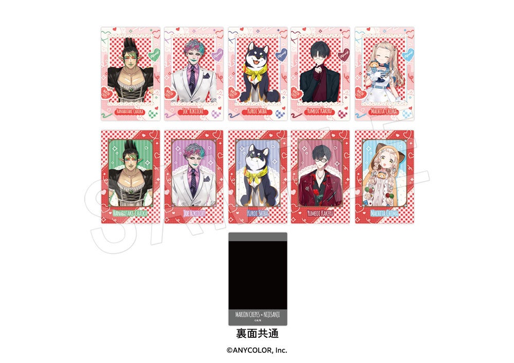 にじさんじ×マリオンクレープ ポラショットコレクション