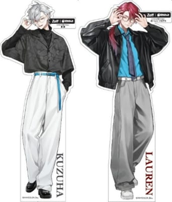 にじさんじ×Zoff 等身大パネル 葛葉＆ローレン・イロアス