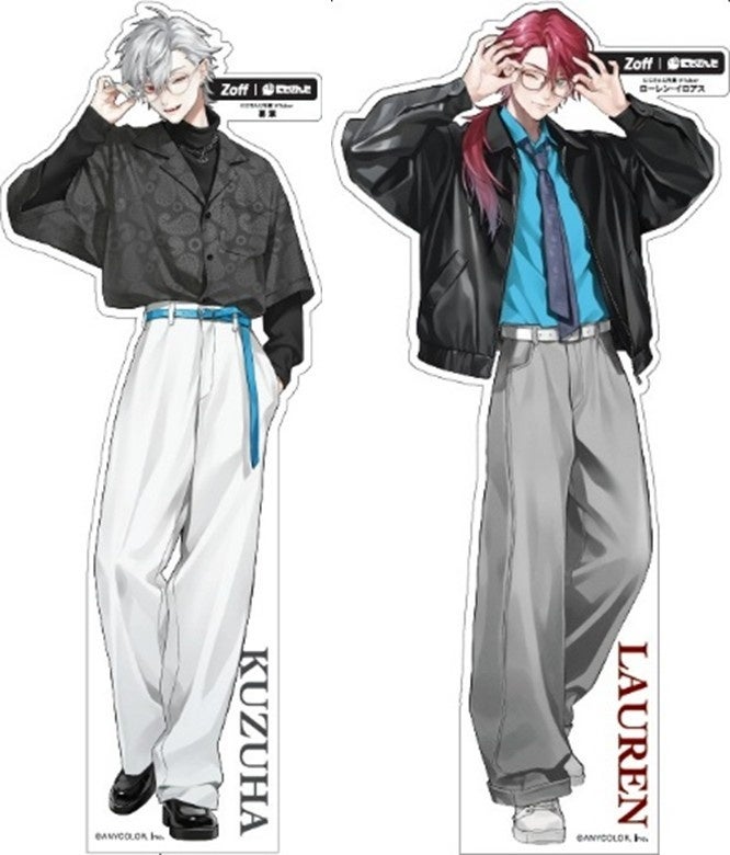 にじさんじ×Zoff 等身大パネル 葛葉＆ローレン・イロアス
