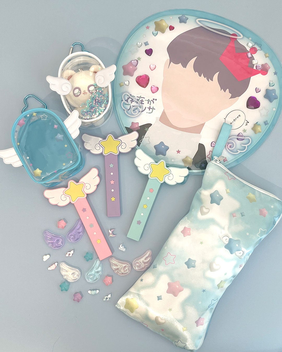 OSHI CUTE ANGEL 推し活グッズ全体写真