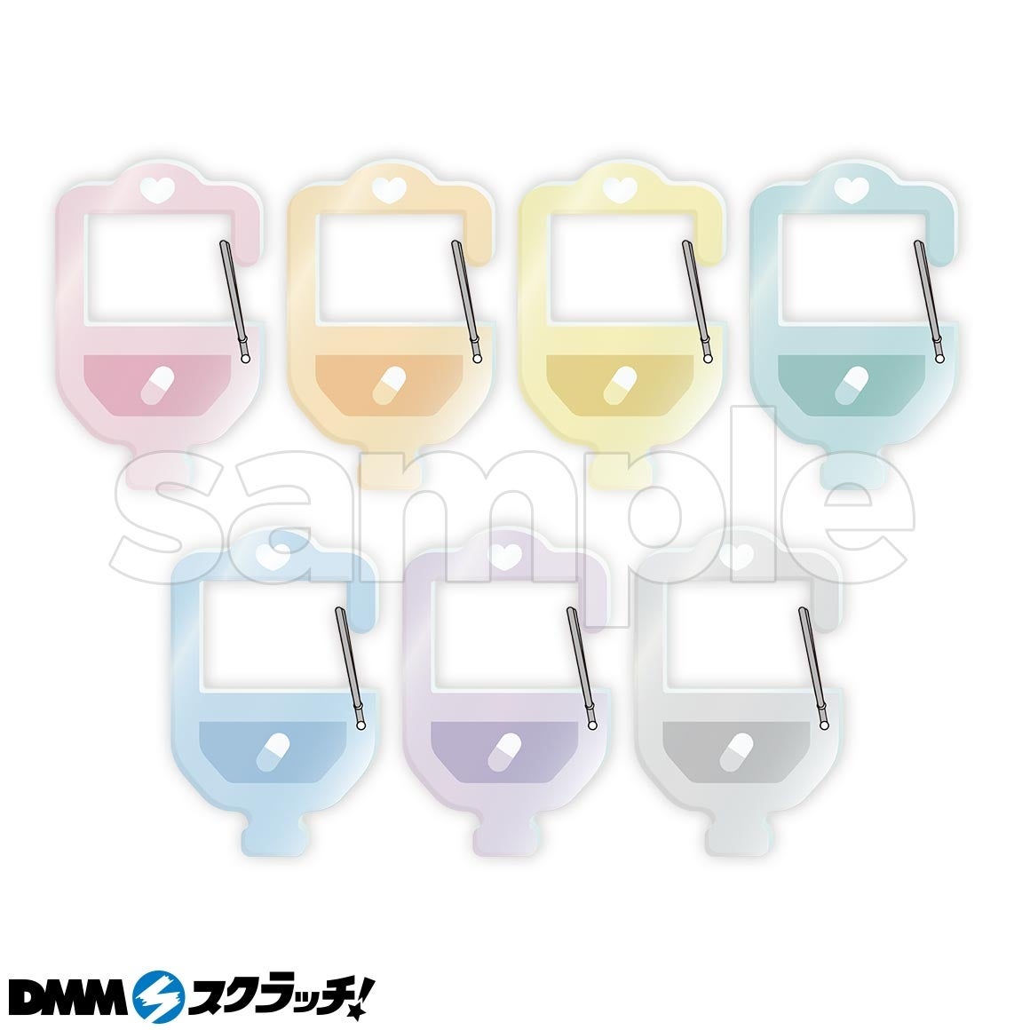 D賞 アクリルカラビナ 全7種