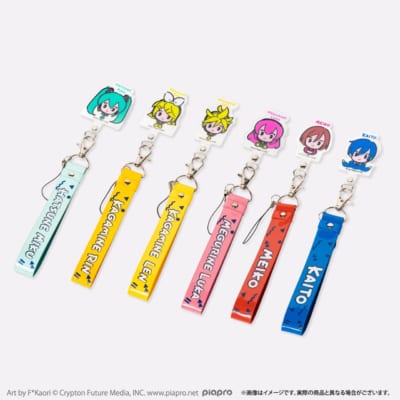 エナメルスマホストラップ 全6種