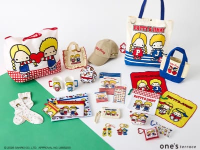 パティ＆ジミー×ワンズテラス グッズラインナップ