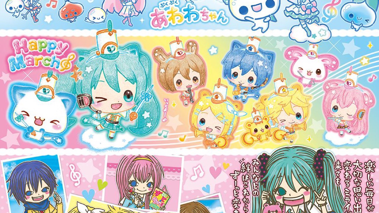 「ピアプロキャラクターズ」のコラボグッズが先行販売決定！「ぷくぷくあわわちゃん」「ラブ友」とのコラボが実現