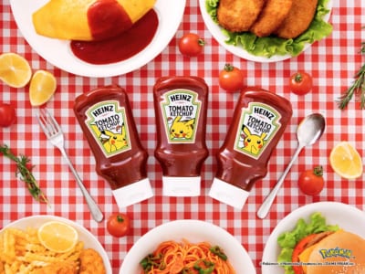 ピカチュウ×ハインツ 逆さボトルケチャップ 全3種