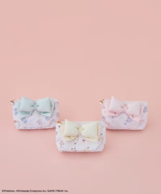 ポケピース×Maison de FLEUR ポケモン プリントポーチ（全3色）