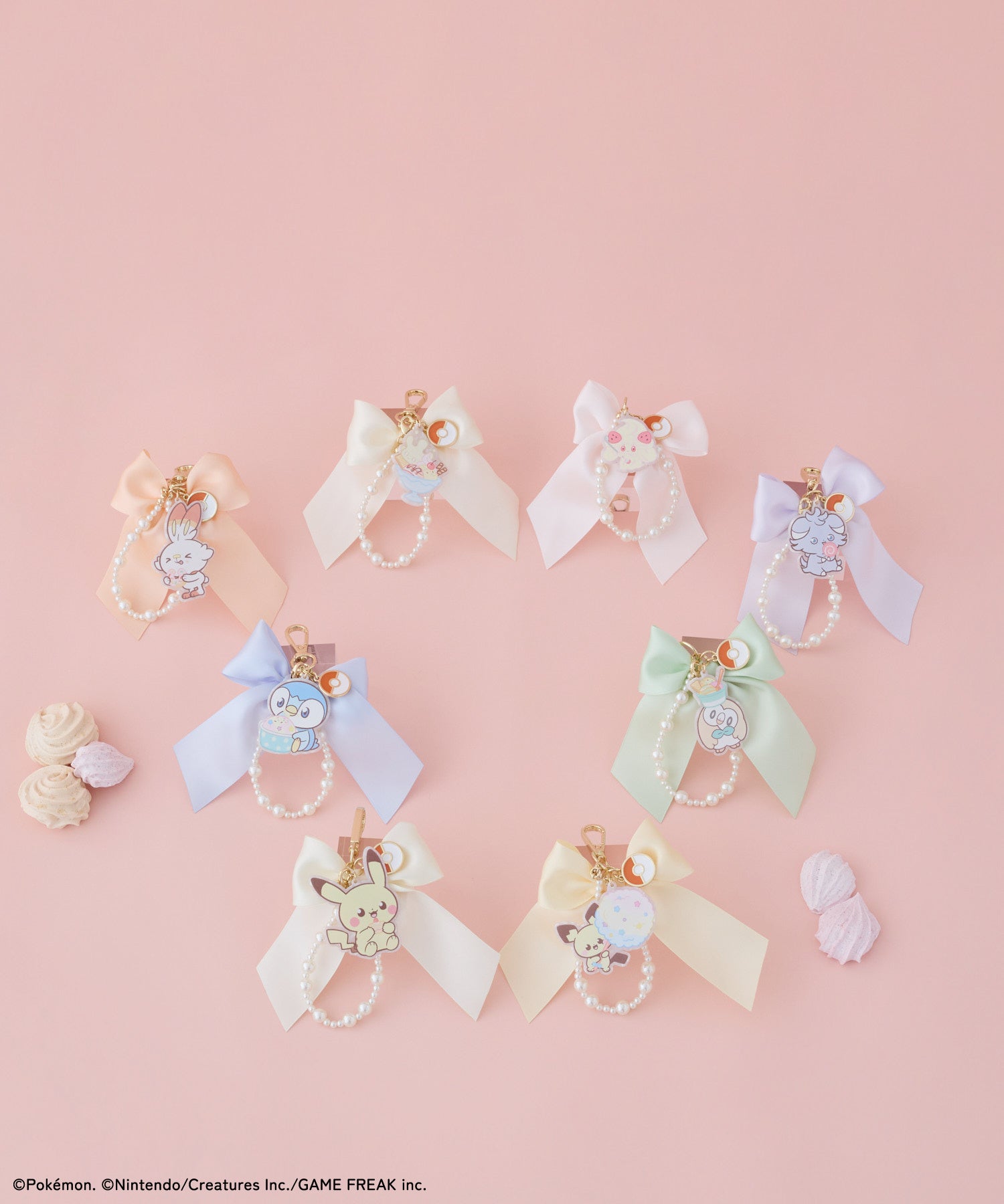 ポケピース×Maison de FLEUR リボンチャーム（全8種）