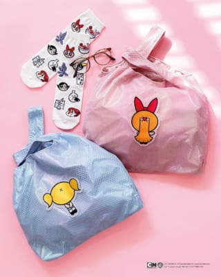 The Powerpuff Girls メッシュトートバッグ・靴下
