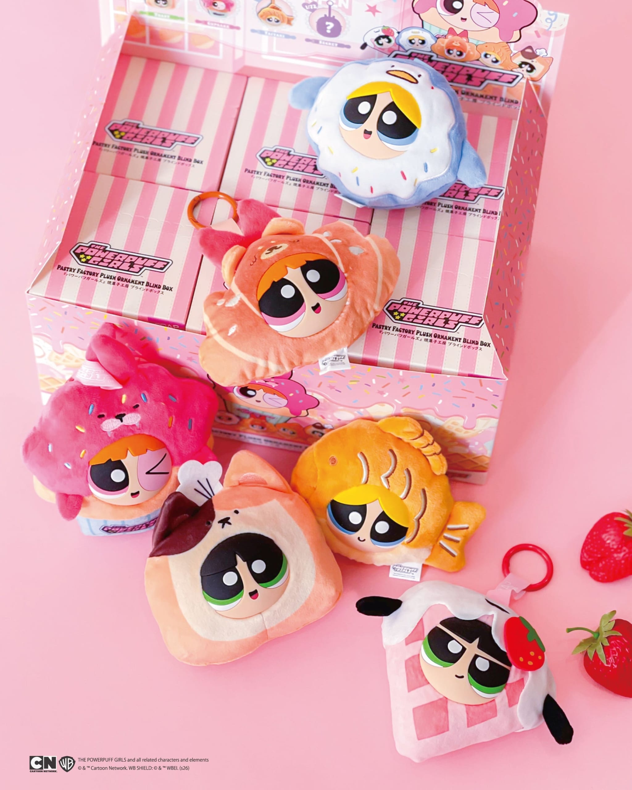 The Powerpuff Girls ランダムぬいぐるみマスコット