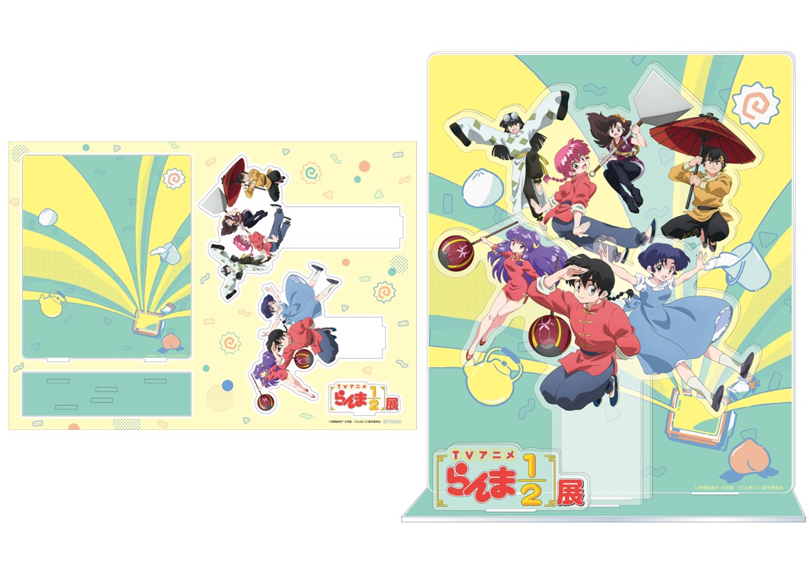 TVアニメ「らんま1/2」展 特典付きチケット ジオラマアクリルスタンド