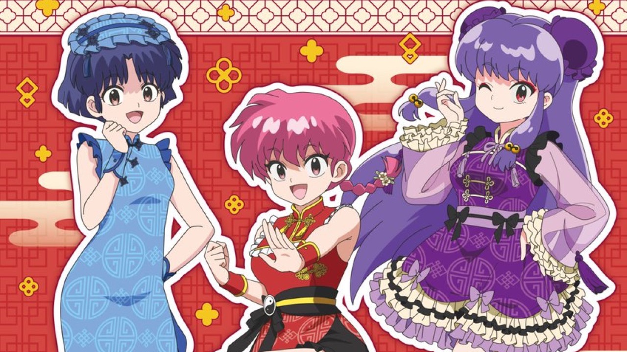 『らんま1/2』×横浜中華街コラボが決定！あかねやシャンプーたちの中華ロリータ風イラストが可愛すぎる