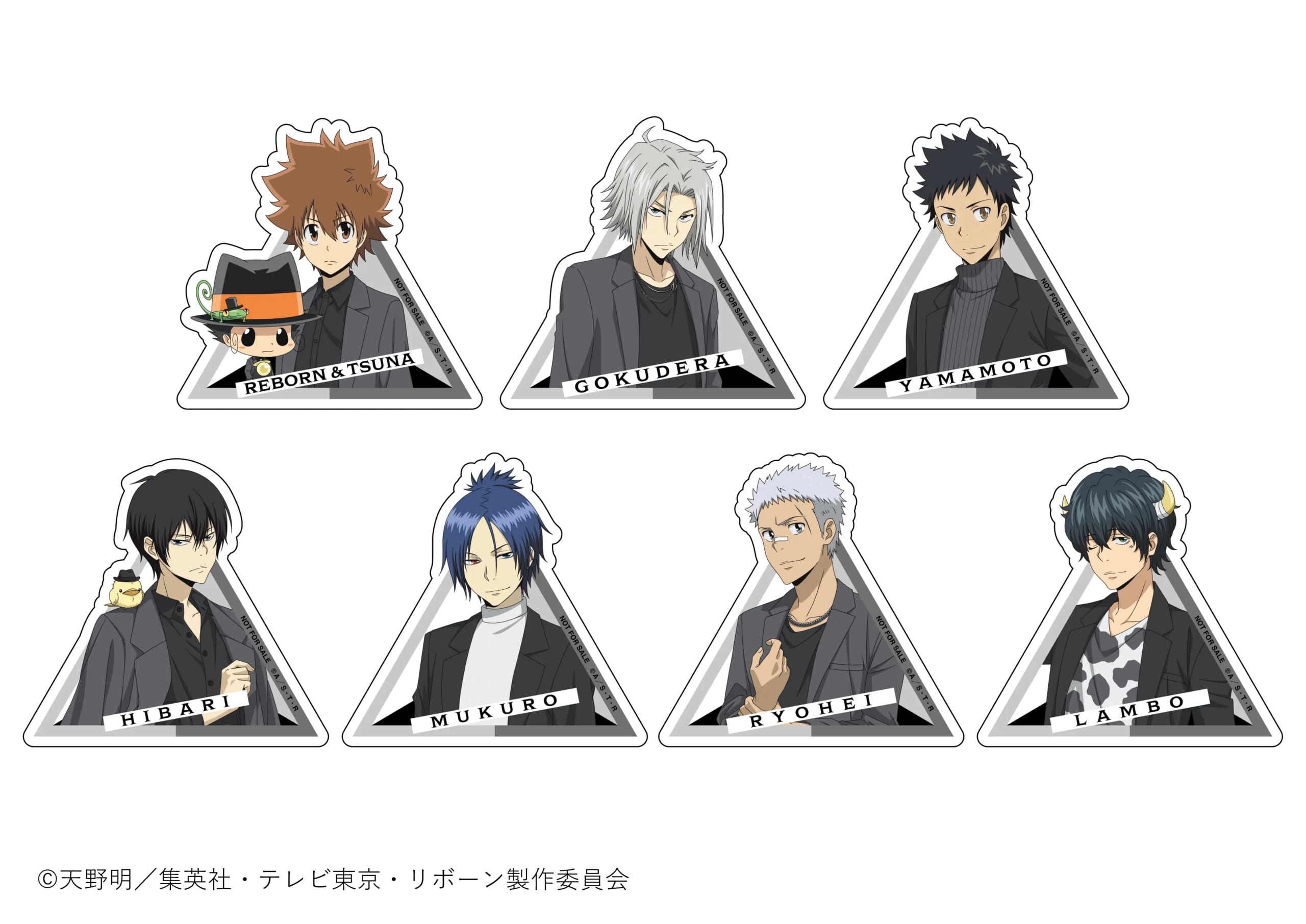 グッズ購入特典ダイカットステッカー 全7種